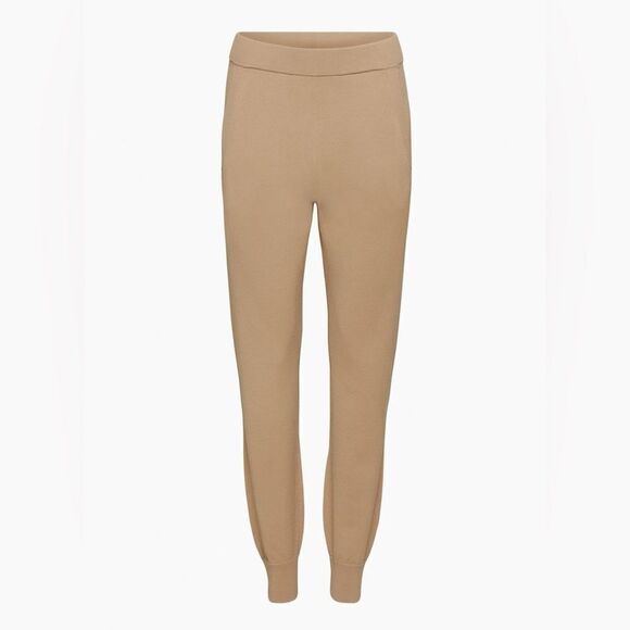 Babaton | High-rise knit Rodin Jogger | Constant Camel - Picture 6 of 9